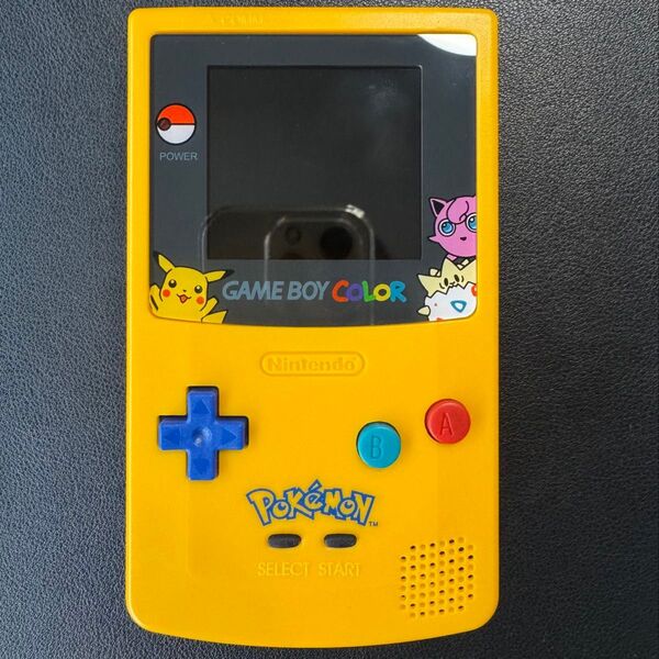 ゲームボーイカラー IPS液晶に交換 外装交換 ピカチュウVer. ほぼ未使用