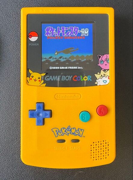 ゲームボーイカラー IPS液晶に交換 外装交換 ピカチュウVer. ほぼ未使用