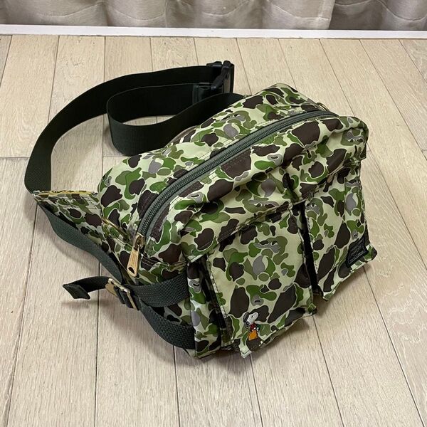 JOE PORTER ポーター × ピーナッツ スヌーピー ウエストバッグ