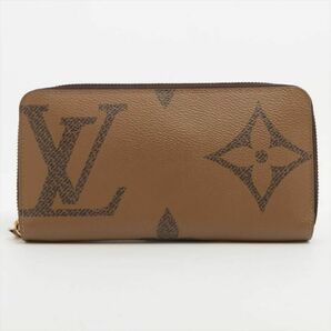 【美品】ルイヴィトン ジッピーウォレット ジャイアントモノグラムリバース