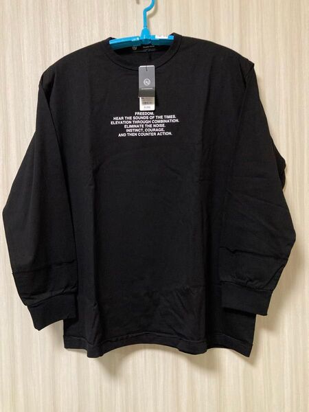 GU× UNDERCOVER ヘビーウェイトロングTシャツ ブラック