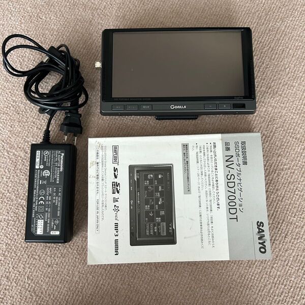 ポータブルナビゲーション NV-SD700DT カーナビ Panasonic ゴリラ