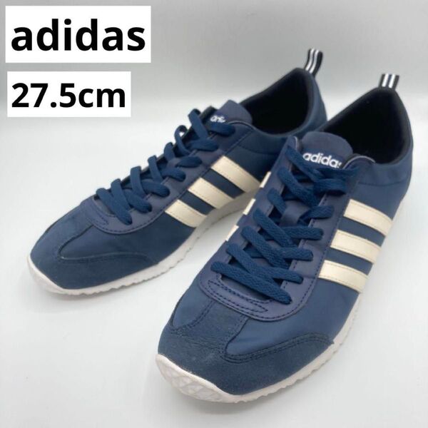adidas アディダス NEO VS JOG スニーカー ランニング ネイビー