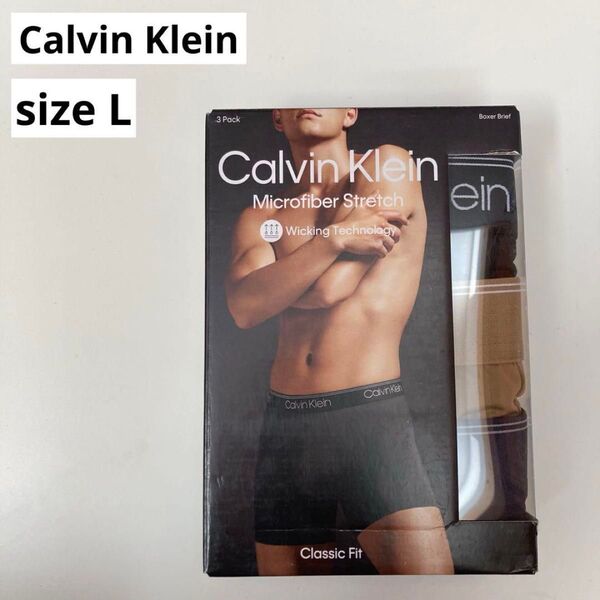 期間限定価格 Calvin Klein カルバンクライン ボクサーパンツ3枚セット Lサイズ