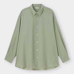 GU シアーオーバーサイズシャツ Sサイズ