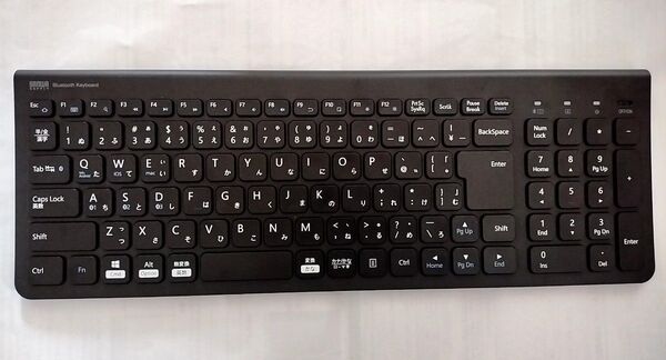 ワイヤレスキーボード サンワサプライ SKB-BT31BK 超薄型スリム 難あり Bluetooth 送料無料 匿名配送