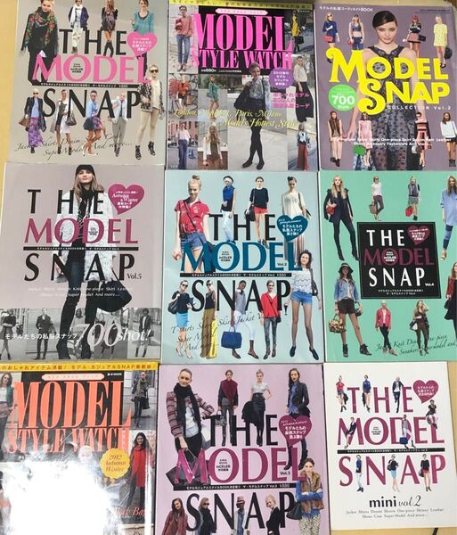 雑誌 ファッション 2点 THE MODEL SNAP モデルカジュアルスタイル