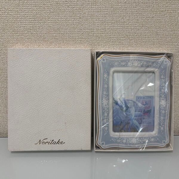 Noritake ノリタケ レースウッドゴールド フォトフレーム フォトフレーム 写真立て 91881/1507L 陶器