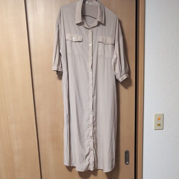 COLZA ロングシャツワンピース