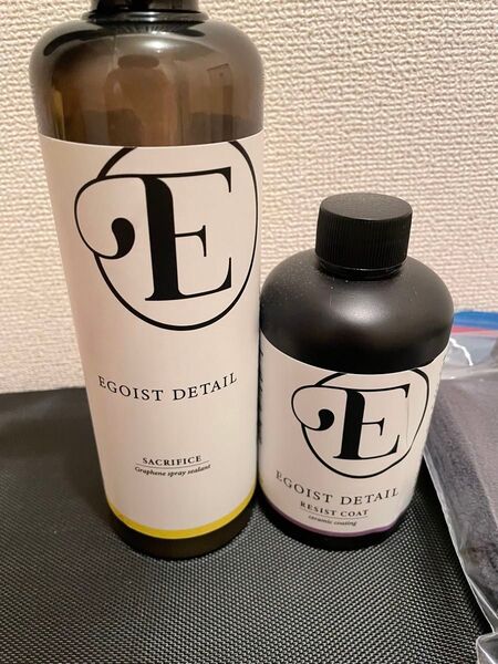 EGOISTDETAIL 初期RESIST COAT、SACRIFICEのセット品です。