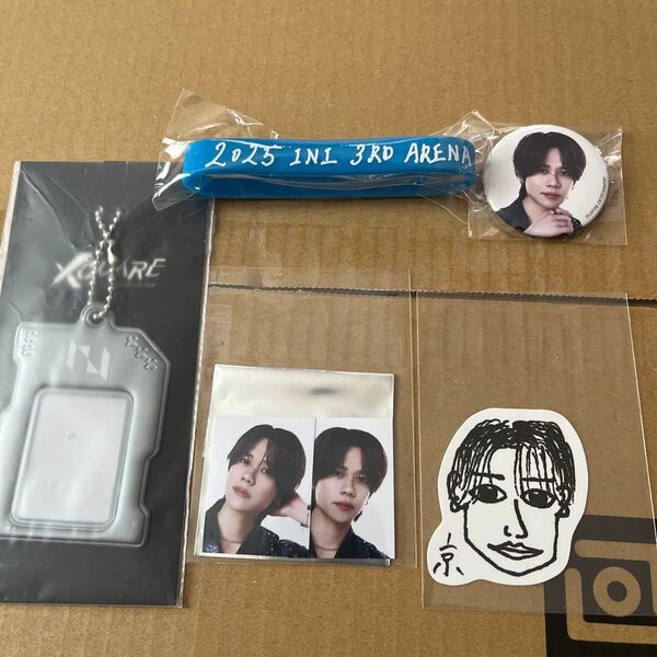 XQUARE 藤牧京介 カプセルトイ ステッカー ID