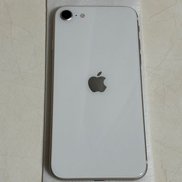 純正バッテリー100% iPhoneSE 第3世代 64GB スターライト 本体のみ