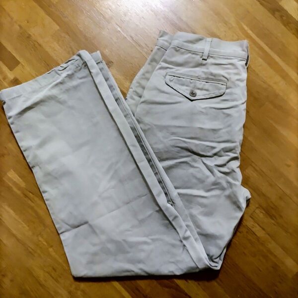 90s OLD UNIQLO チノパン オールドユニクロ ユーズド 古着 ベージュ
