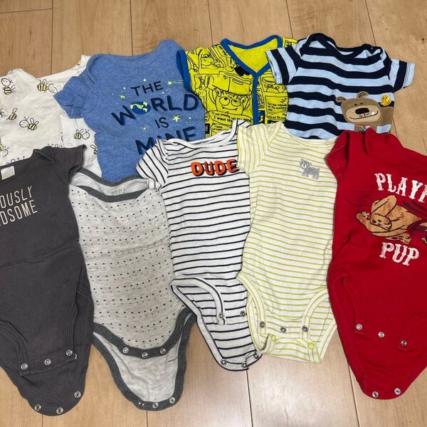 【25点セット】ベビー用品 男女 3~6months ロンパース カバーオール 男の子 ベビー服 つなぎ セット