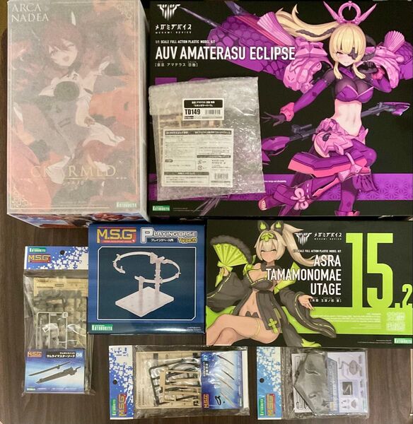 未組立品 コトブキヤ プラモデル 計7点 (必ず商品詳細のご確認をお願い致します)