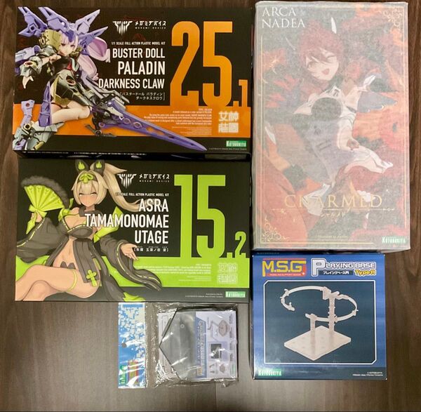 未組立品 コトブキヤ プラモデル 計5点 (必ず商品詳細のご確認をお願い致します)