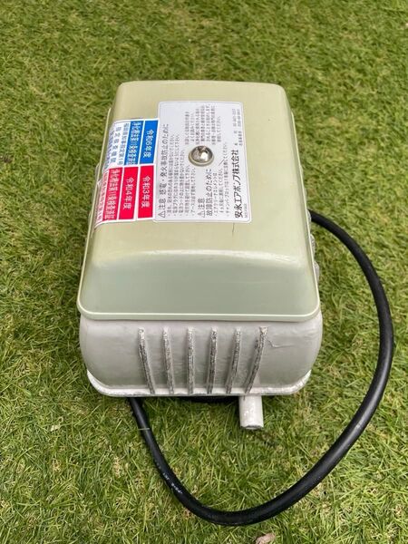 新品L型ゴム管付き 安永 LP-60AHC ブロワー エアーポンプ 送風機 60L 浄化槽