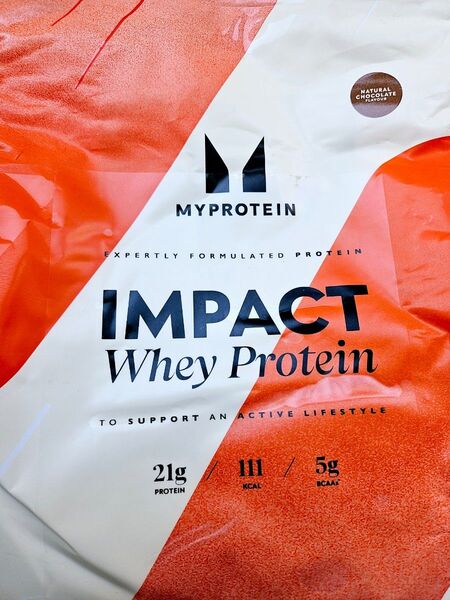 【値下げ不可】マイプロテイン 2.5kg ナチュラルチョコレート味 IMPACT ホエイプロテイン