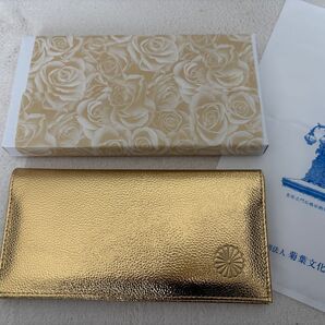 皇居 長財布 ゴールド