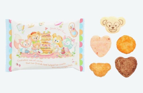 東京ディズニーシー限定ダッフィー&フレンズ おせんべい ダッフィー&フレンズ・ワンダフルキッチン ディズニー ダッフィー フレンズ