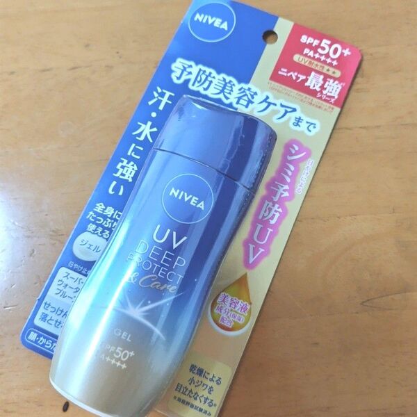 ニベアUV DEEP PROTECT & CARE ジェル SPF50+ PA++++