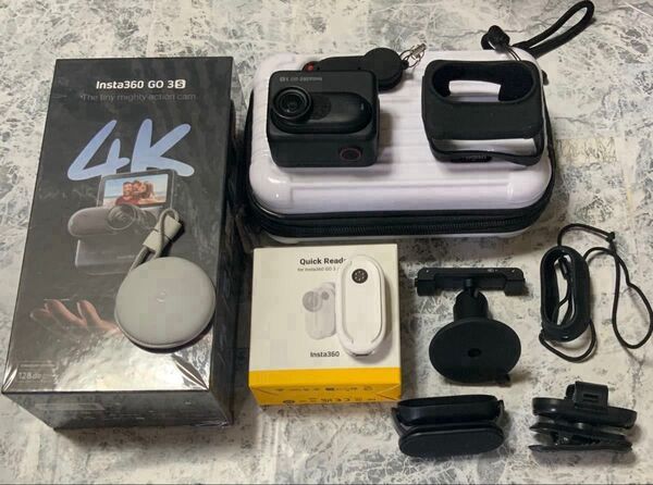 Insta360 GO 3S - 4K小型ウェアラブルVlogビデオカメラ