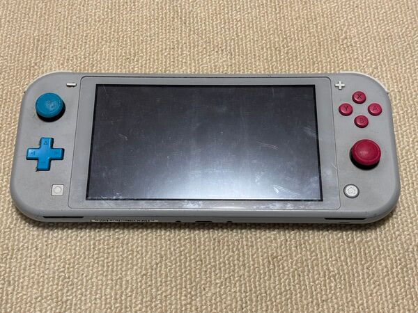 ジャンク品 Nintendo Switch Lite グレー 本体 ザシアン ザマゼンタ