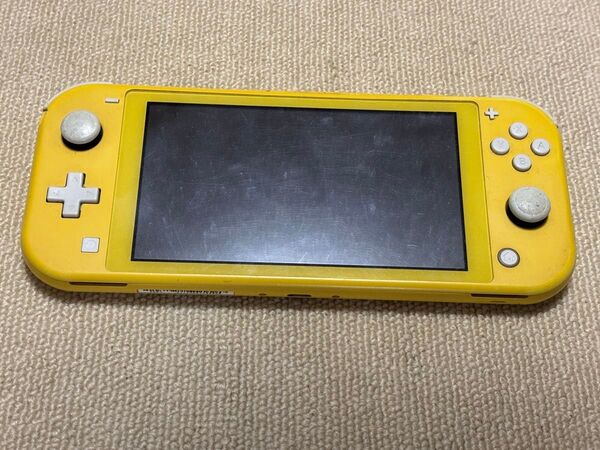 ジャンク品 Nintendo Switch Lite イエロー 本体