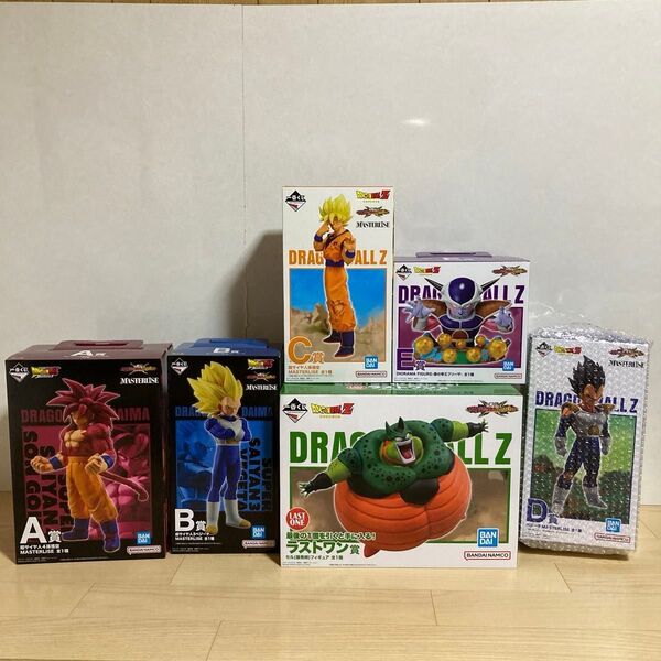 一番くじ ドラゴンボールオムニバスCROSS A賞B賞C賞D賞E賞ラストワン賞 新品未開封