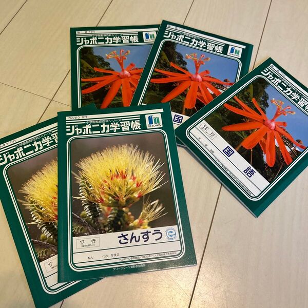 ジャポニカ学習帳 ノート こくご さんすう 5冊セット
