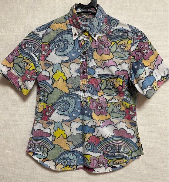 HYSTERIC GLAMOUR 総柄シャツ フリーサイズ
