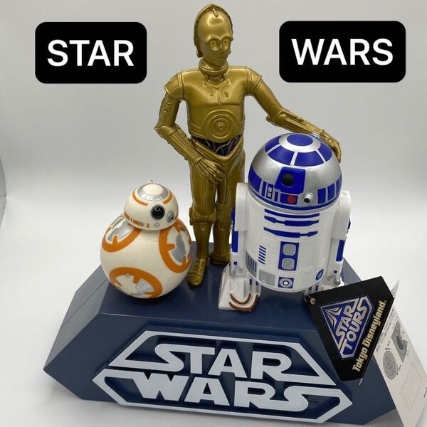 スターウォーズ 貯金箱 R2D2 BB8 C3PO新品未使用