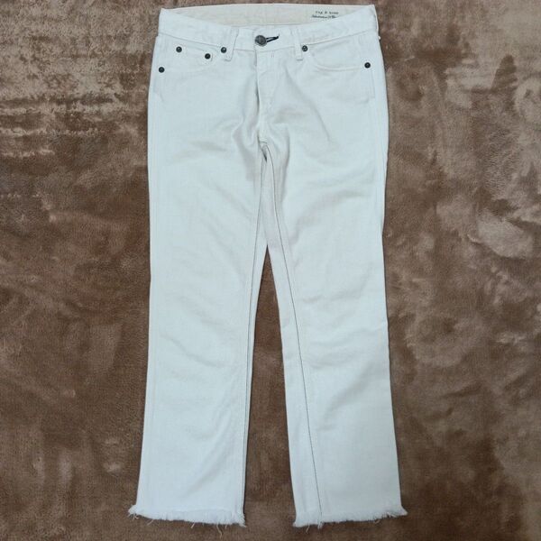 rag&bone デニムパンツ 白 ホワイト ズボン パンツ ジーンズ ボトムス スキニー