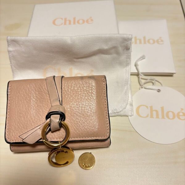 Chlo クロエ アルファベット 三つ折り財布 alphabet