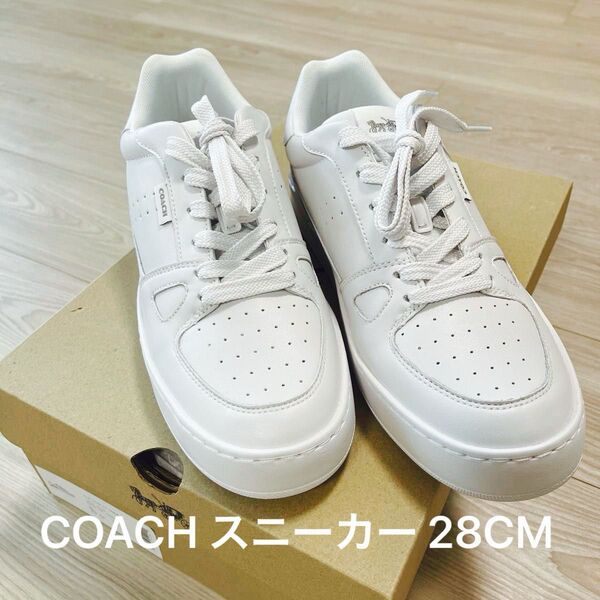 COACH CLP Light スニーカー ホワイト JP28cm 新品未使用