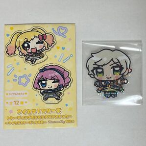 騎咲レイ アイカツ! トレーディングきらきらクリアステッカー あにゃ