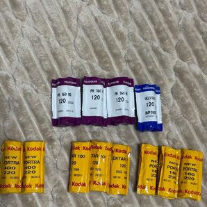 Kodak FUJICOLOR 120フィルム まとめ売り 12個セット 期限切れ