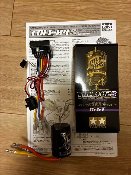 タミヤ 田宮 ブラシレス 15.5T TBLE04S TBLM-02S アンプ ESC TAMIYA