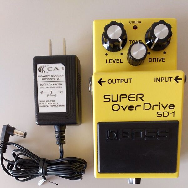 BOSS SD-1 CAJアダプター