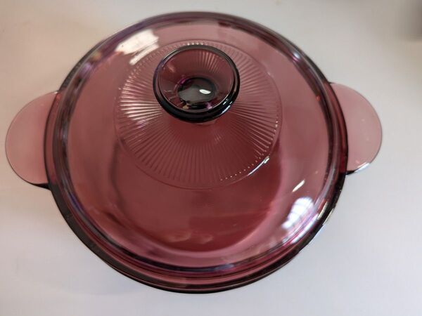 CORNING コーニング ガラス鍋 両手鍋 VISION クランベリー