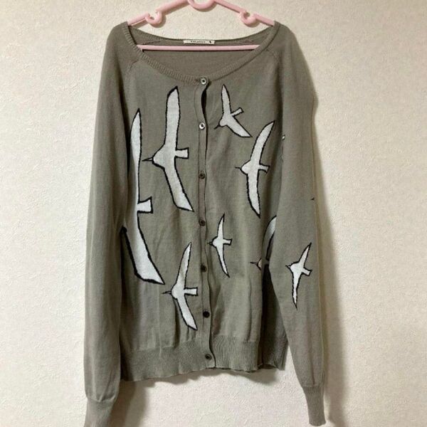 ミナペルホネン wataridori カーディガン