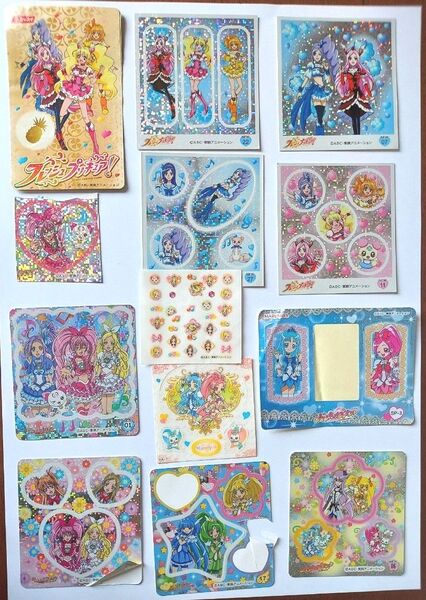 【歴代プリキュアシール】