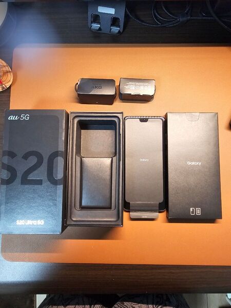 Galaxy S20 Ultra 5G SCG03 ブラック au 未使用