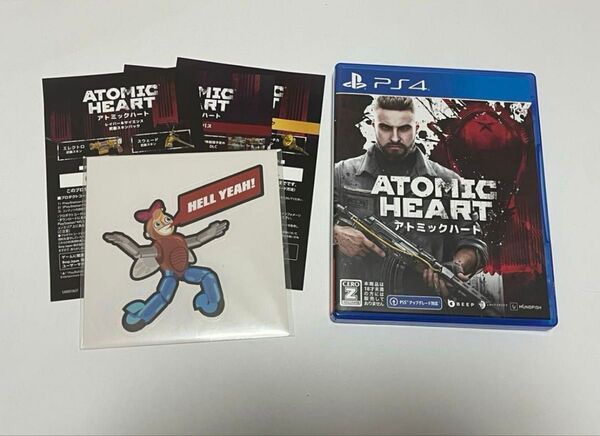 PS4 ゲームソフト プレステ4 アトミックハート ステッカー dlc ダウンロードコンテンツ atomicHeart