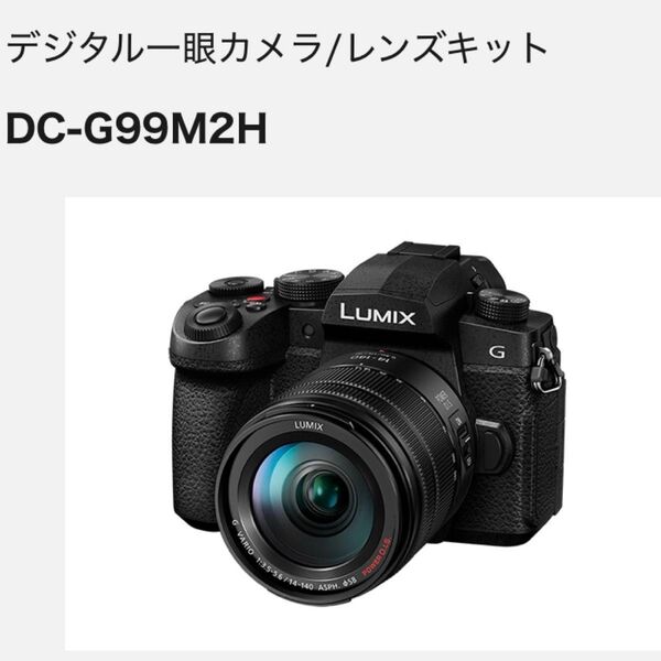 Panasonic LUMIX デジタル一眼カメラ レンズキット DC-G99M2H