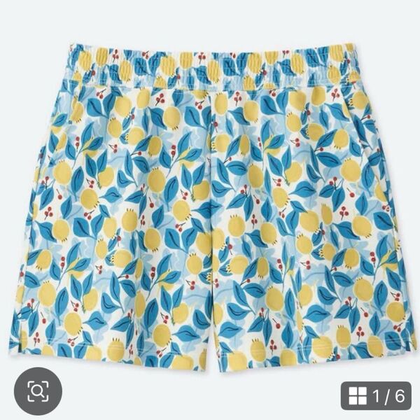 UNIQLO ユニクロ レディース L ルームウェア下 半ズボン パジャマ下 夏 ボトムス パンツ ハーフパンツ