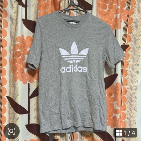 adidas originals アディダス メンズ トップス Tシャツ グレー 半袖Tシャツ 半袖 アディダスオリジナルス