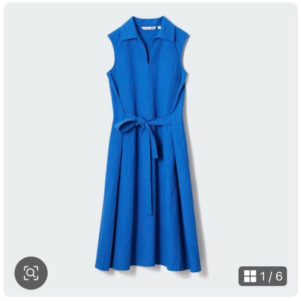 ユニクロ JW ANDERSON レディース ノースリーブ ワンピース M 夏 ワンピース ノースリーブ ロング M