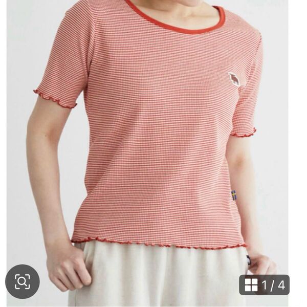 moz モズ 半袖 レディース Tシャツ L トップス 北欧デザイン 春 夏 カットソー 半袖 Tシャツ トップス 半袖Tシャツ