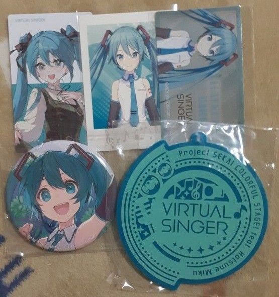 プロセカ バーチャルシンガー 初音ミク 缶バッジ コネライ エピカ まとめ売り